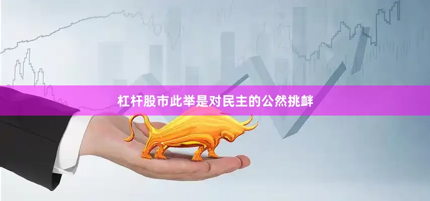 杠杆股市此举是对民主的公然挑衅